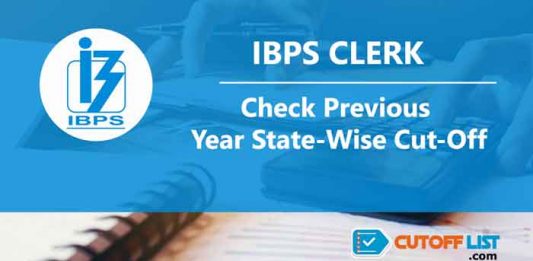 IBPS Clerk Cutoff list