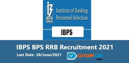 IBPS RRB (Rural Regional Bank) Recruitment 2021 Apply Online