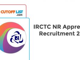 IRCTC NR Apprentice Apply Online Form 2022